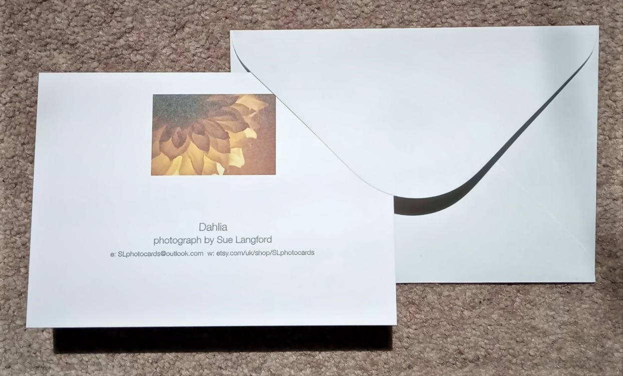 Image shows the back of the card