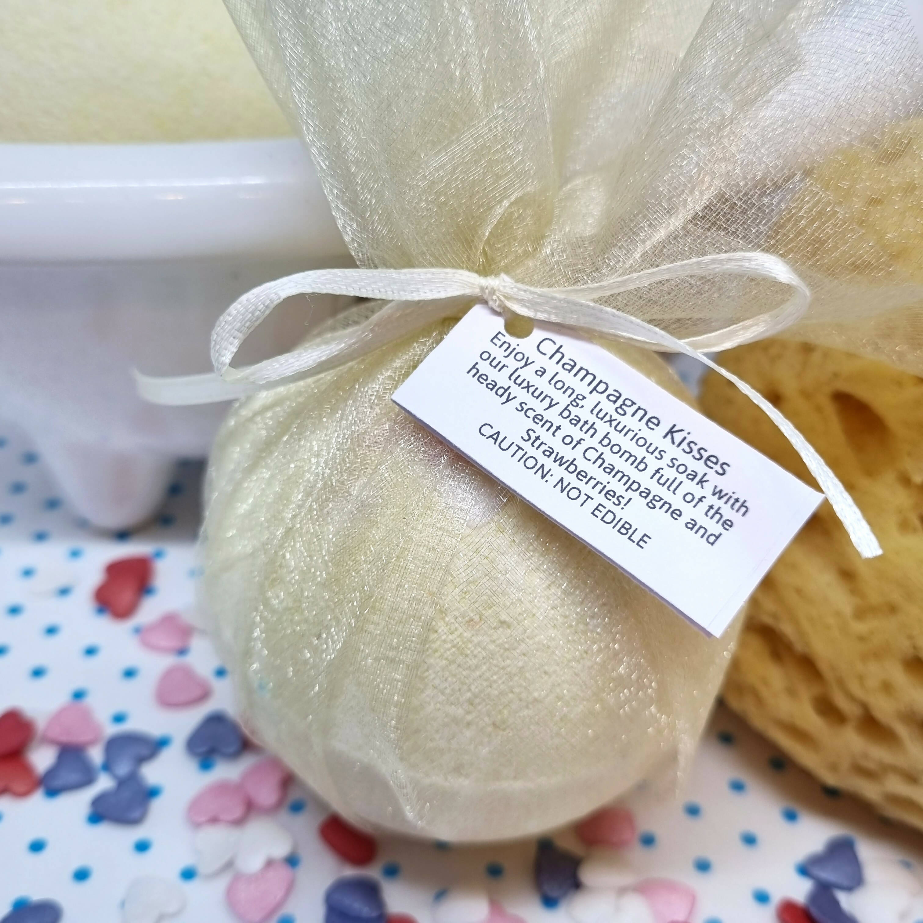 Champagne Kisses Luxury Bath Bomb