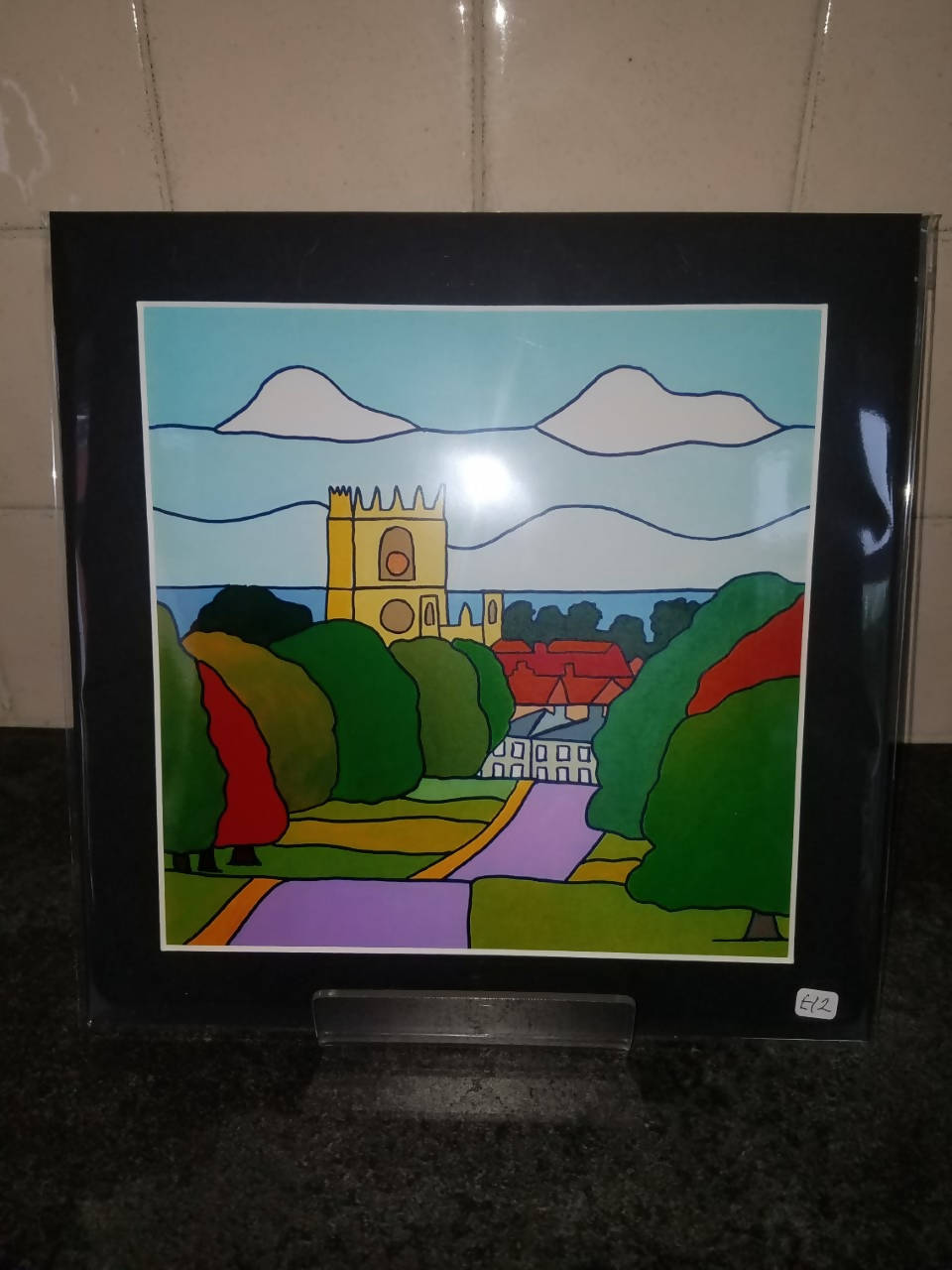 Mounted Print - York Road to St. Mary's, Beverley