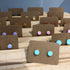 Pastel Collection; Dot Stud Polymer Clay Earrings: Small