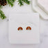 Beagle Dog Stud Earrings