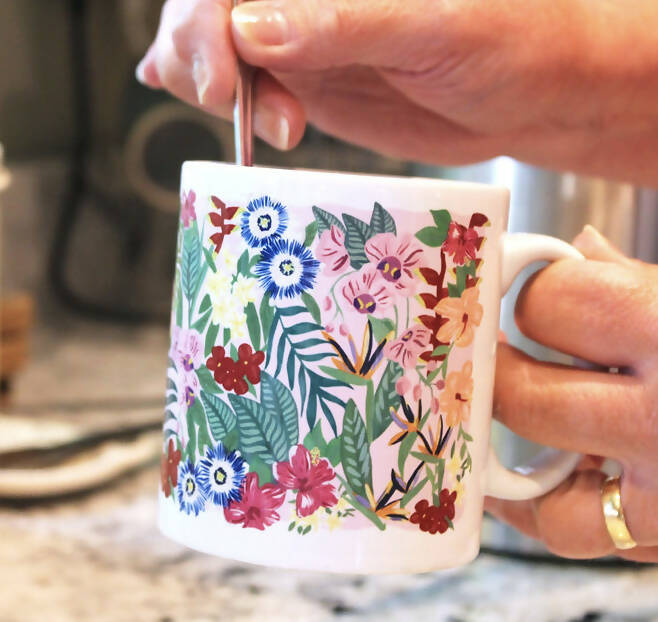 Tropical Paradise Print Mug