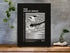 Hull FC Art Print PSYCHEDELIC Design in Black