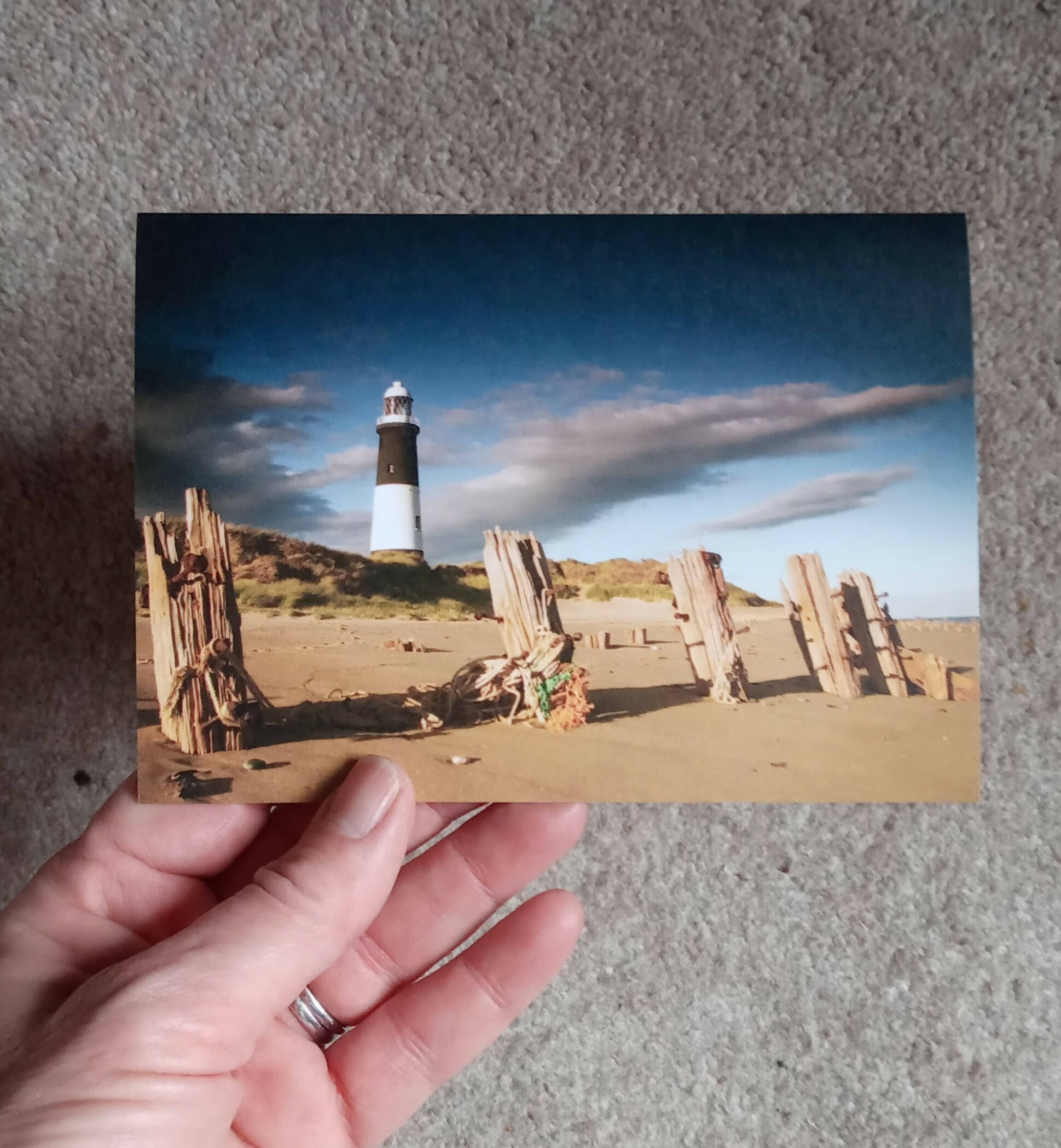 Spurn Point Lighthouse - Card