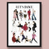Lets Dance Illustration Print