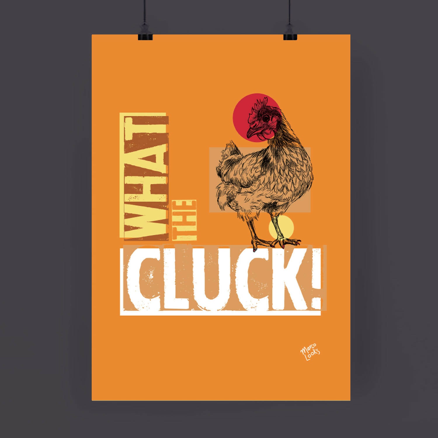 A4 Animal Pun Print