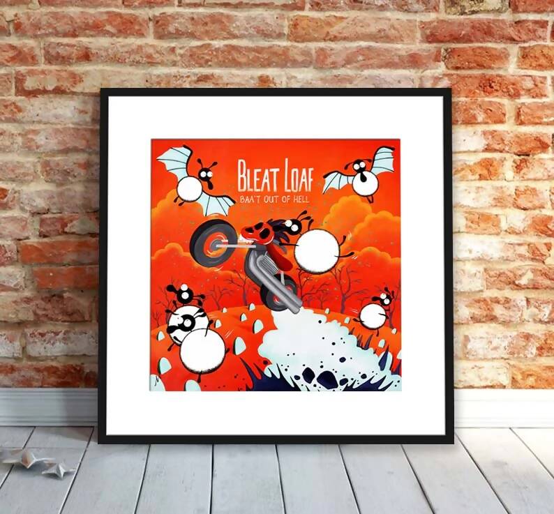 Bleat Loaf | Punny Art | Art & Soul