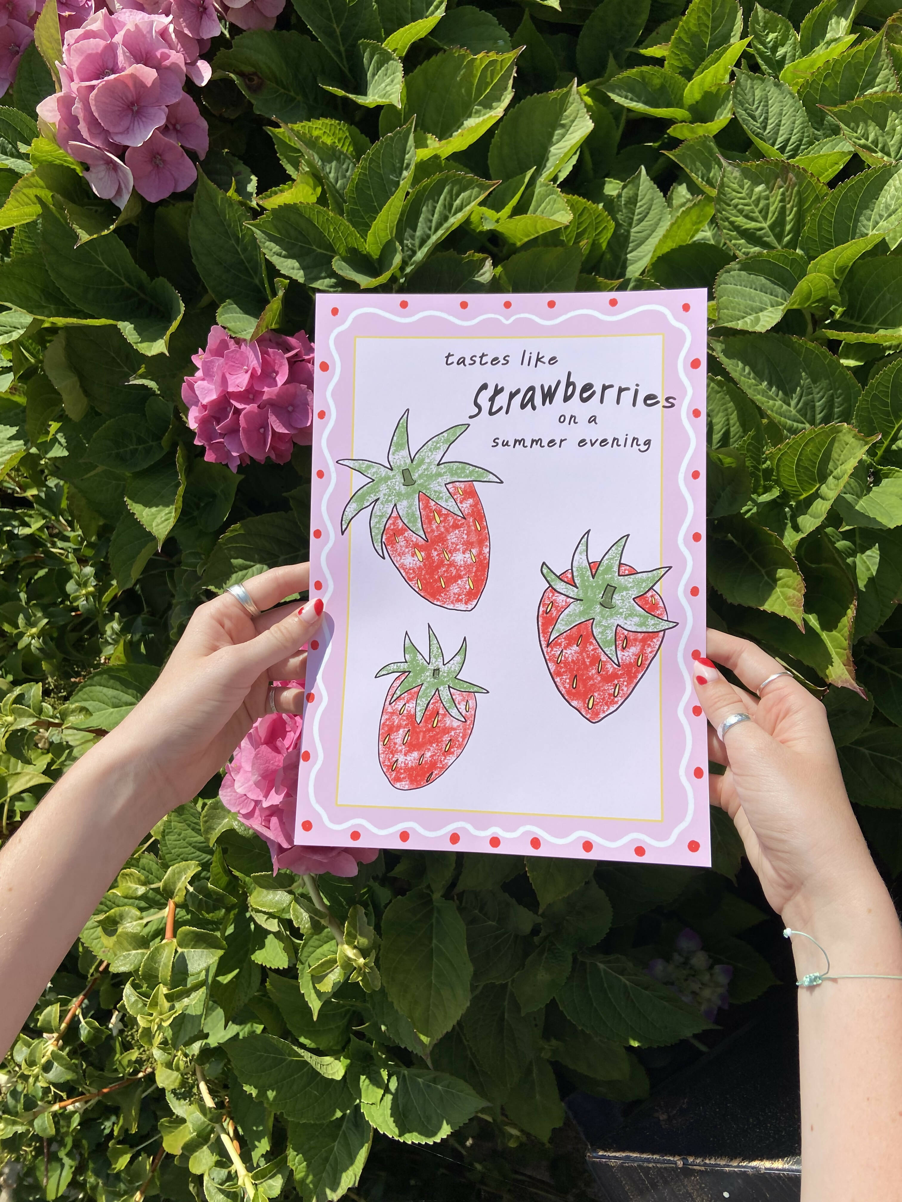 Tastes Like Strawberries Print