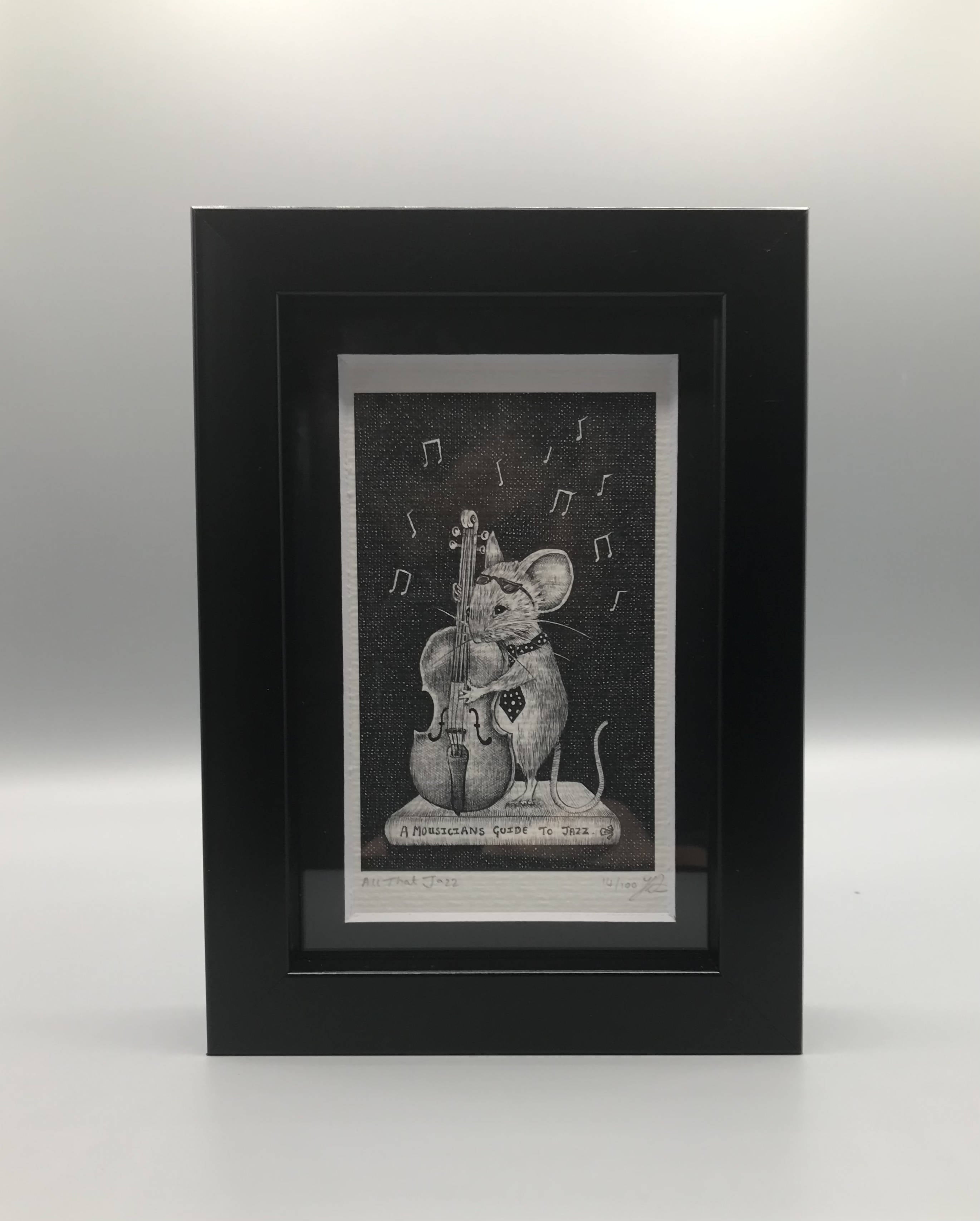 All That Jazz - Framed Limited Edition Print by Jenny Davies