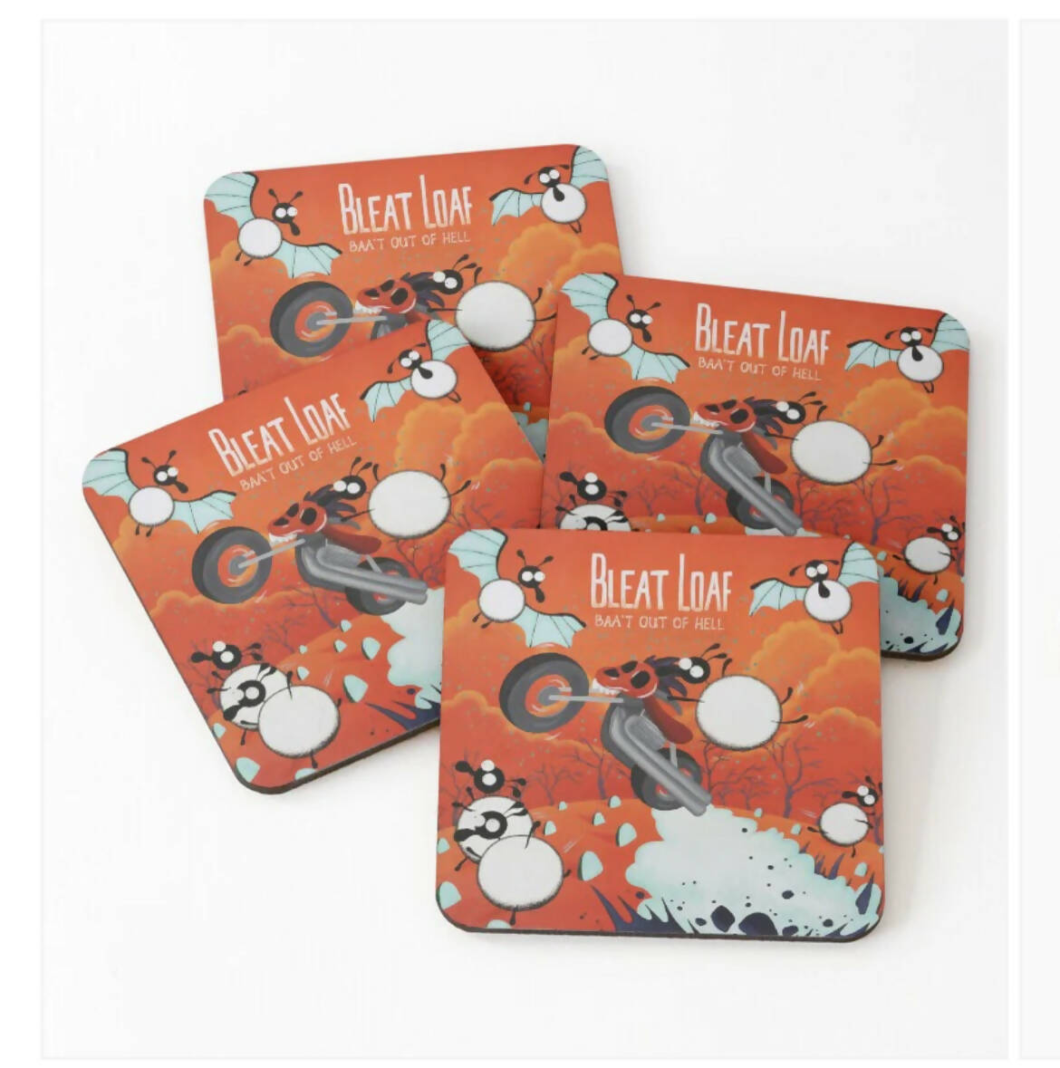 Bleat Loaf - Quirky Sheep Coaster | Art & Soul