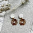 Texture Sunburst Clay Earrings
