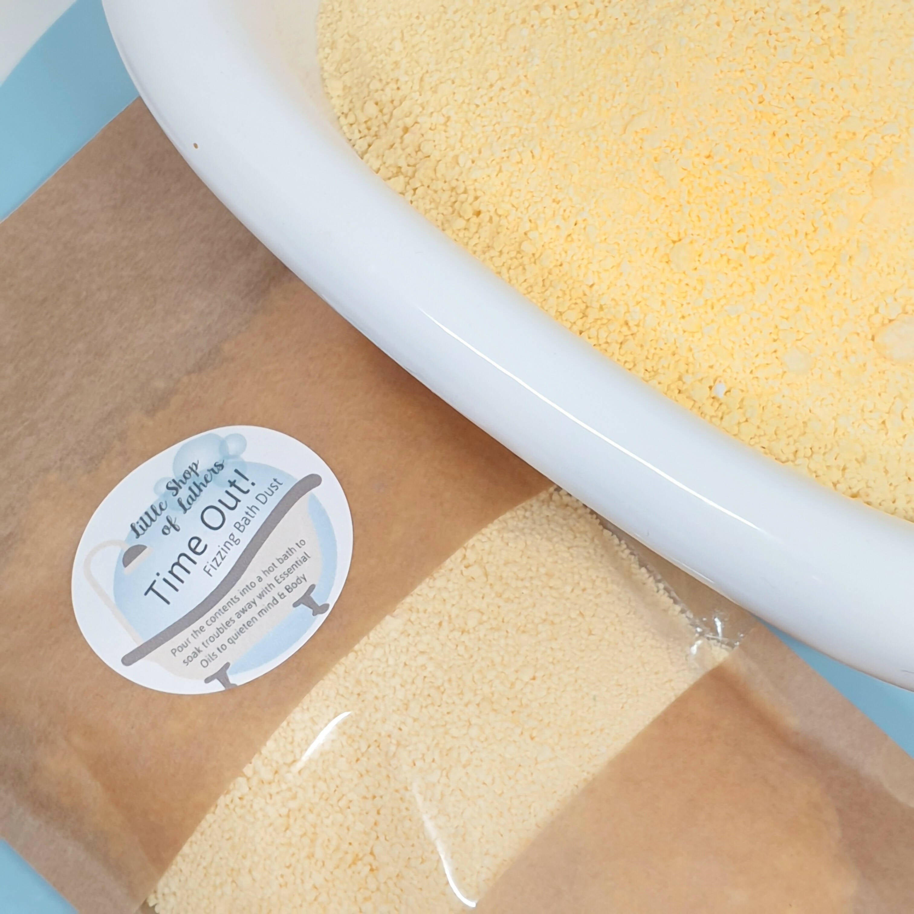 Time Out Fizzing Bath Dust