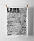 Hull Tea Towel | Hand-Drawn City Landmarks | Art & Soul