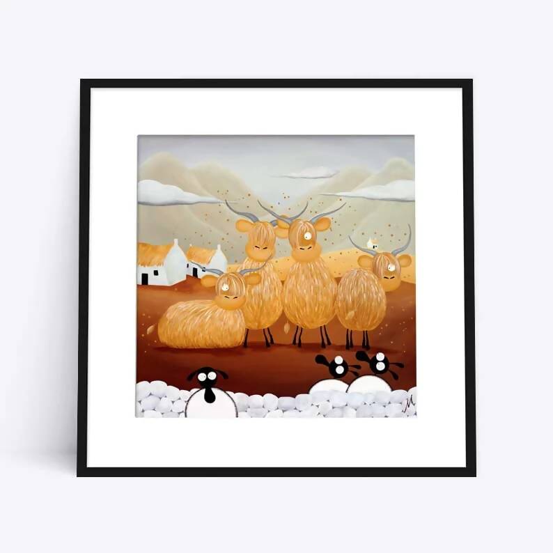 The Golden Girls | Whimsical Art | Art & Soul