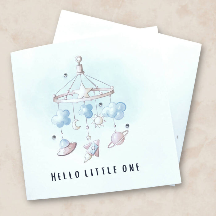 New Baby Card - Little One Mobile