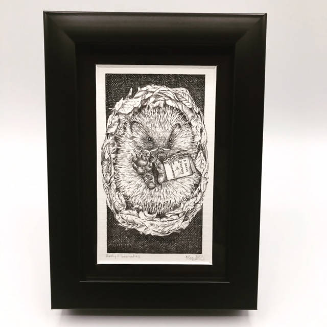 Hetty Hibernates - Limited Edition Print By Jenny Davies