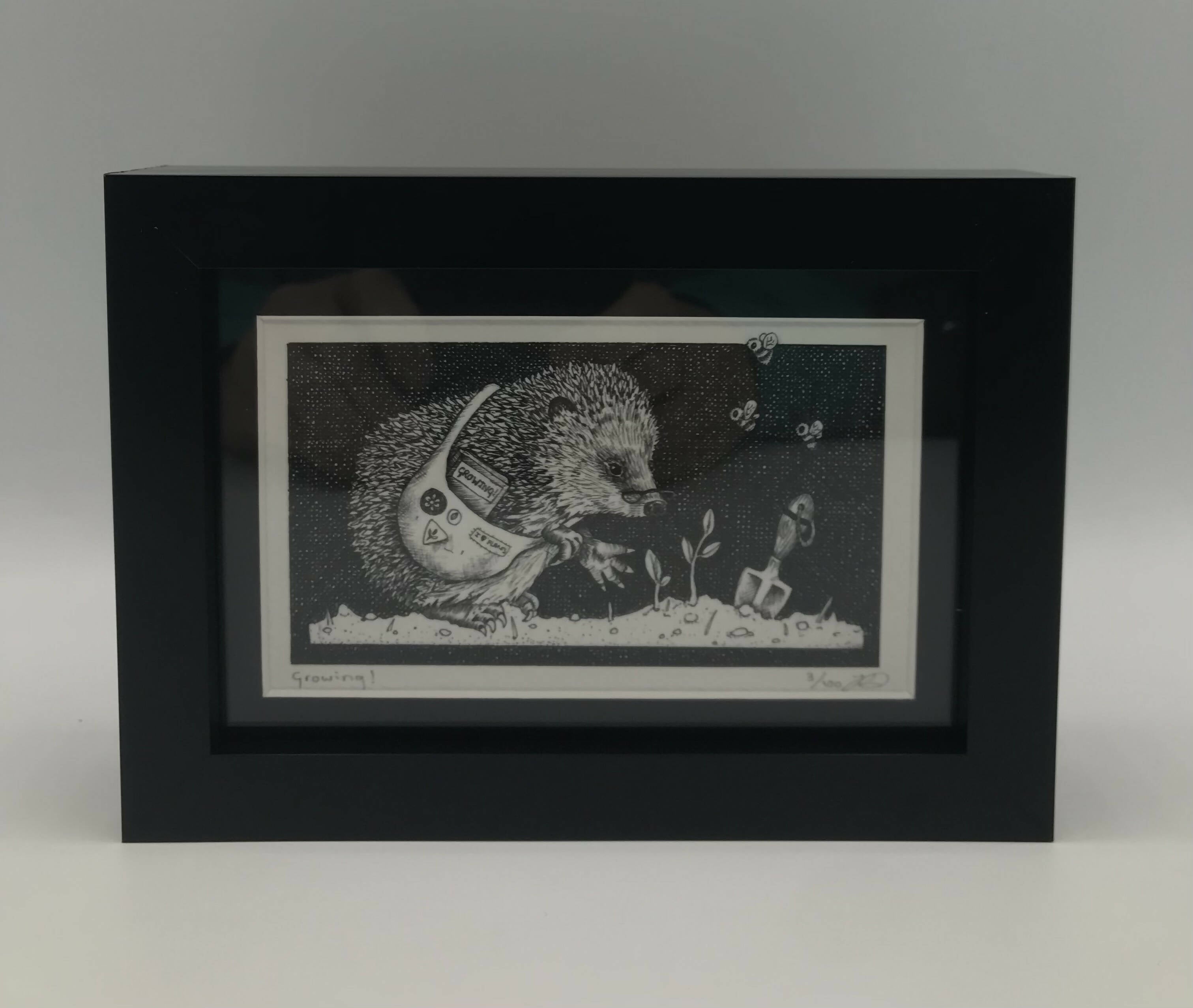 Growing! - Limited Edition Giclee Framed Print by Jenny Davies