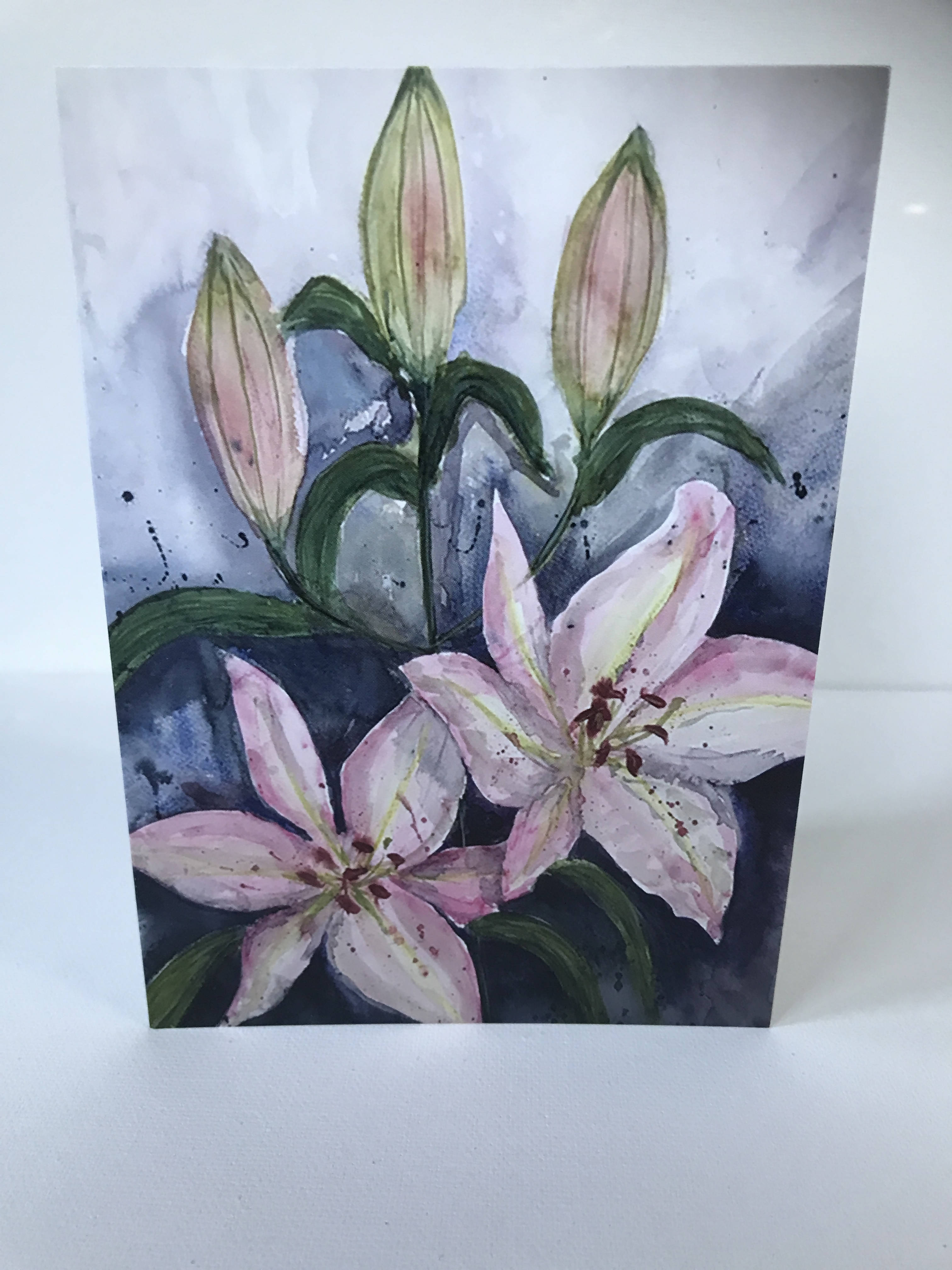 LILIES - CARD