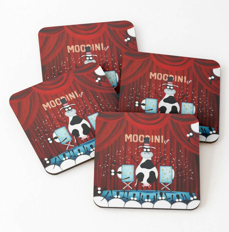 Moodini | Quirky Sheep Art Coaster | Art & Soul
