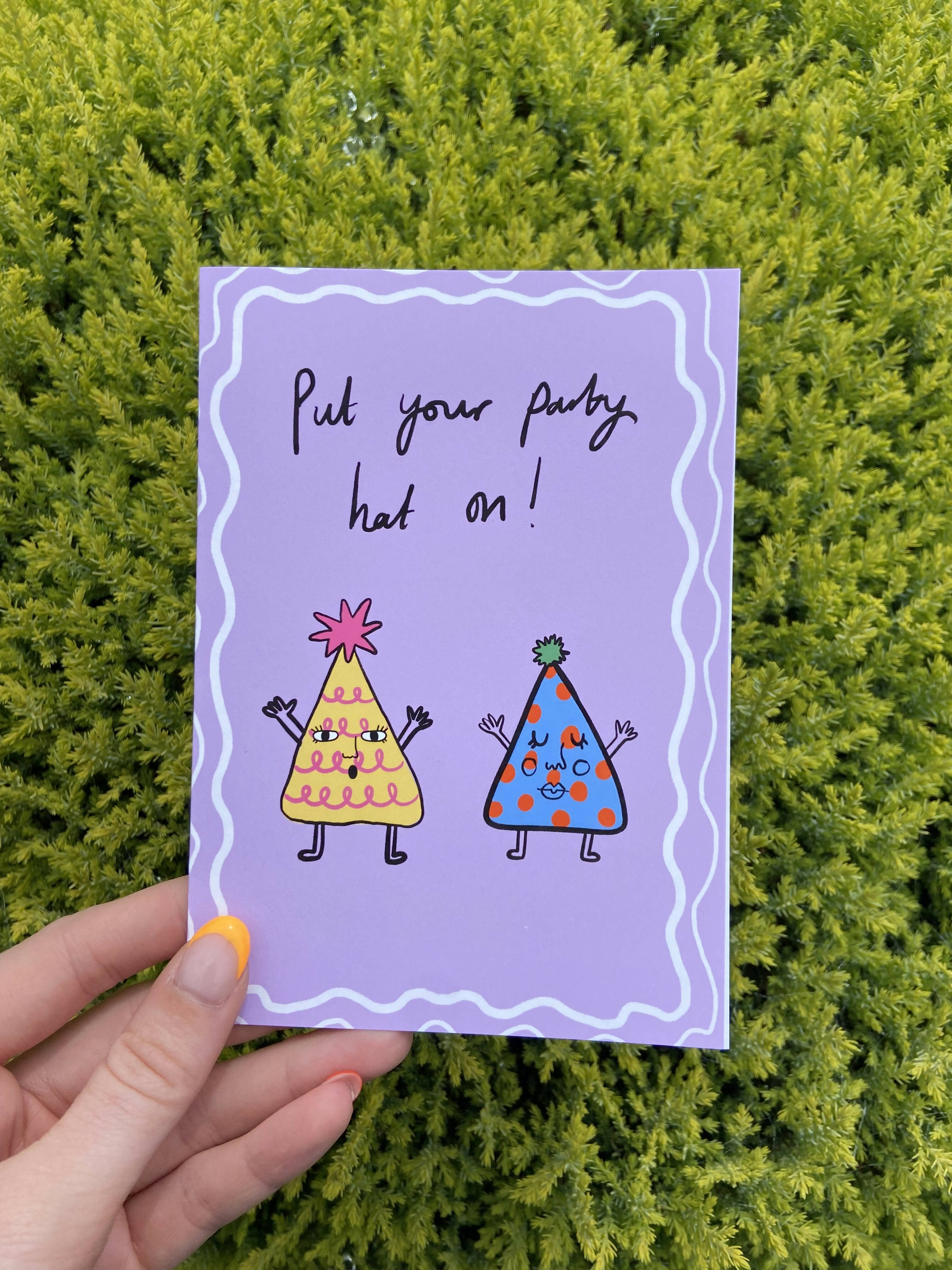 Party Hat Birthday Card