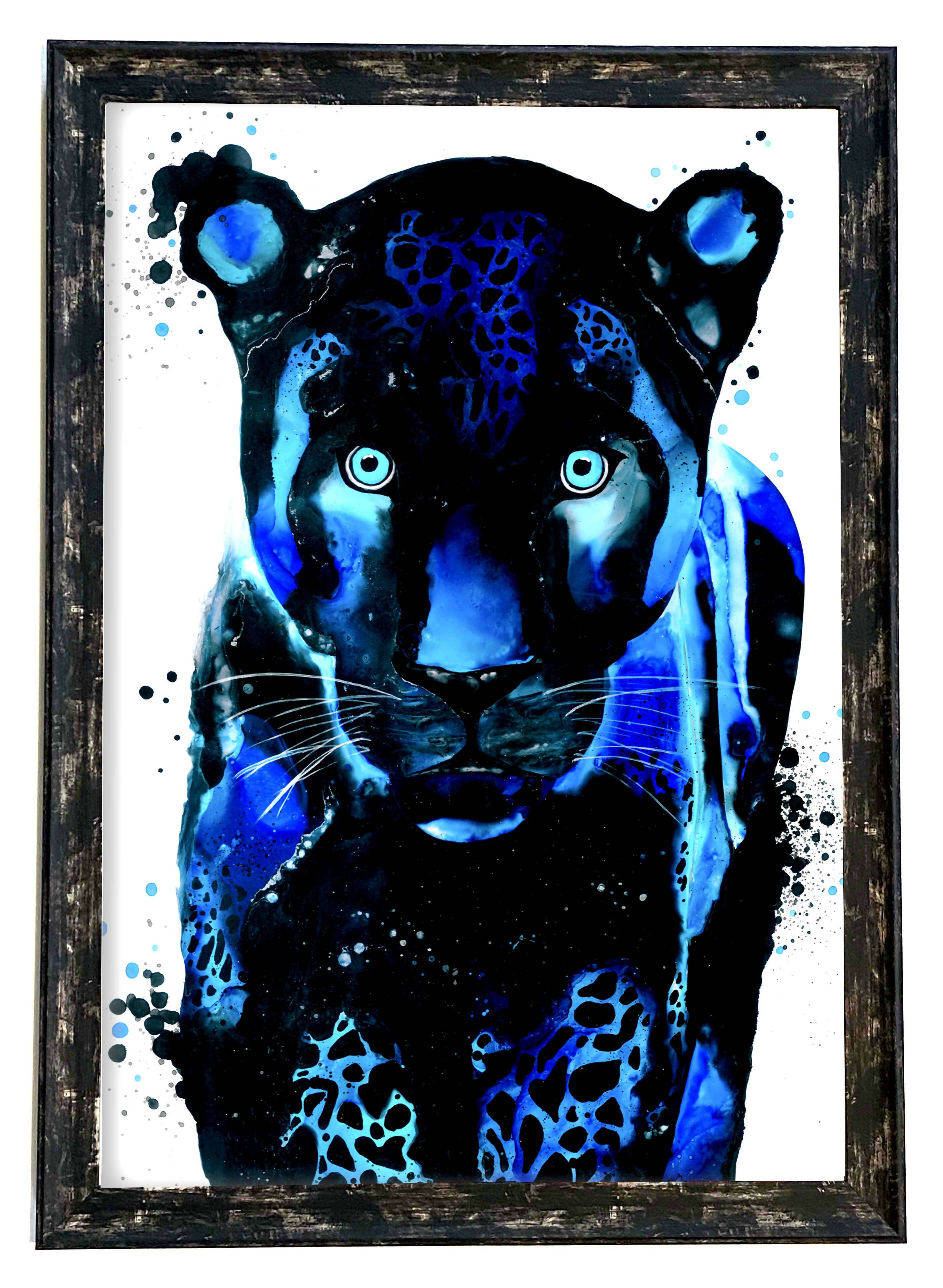 Framed Panther