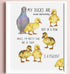 Ducks in a Row Print