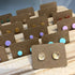 Dot Stud Polymer Clay Earrings: Medium