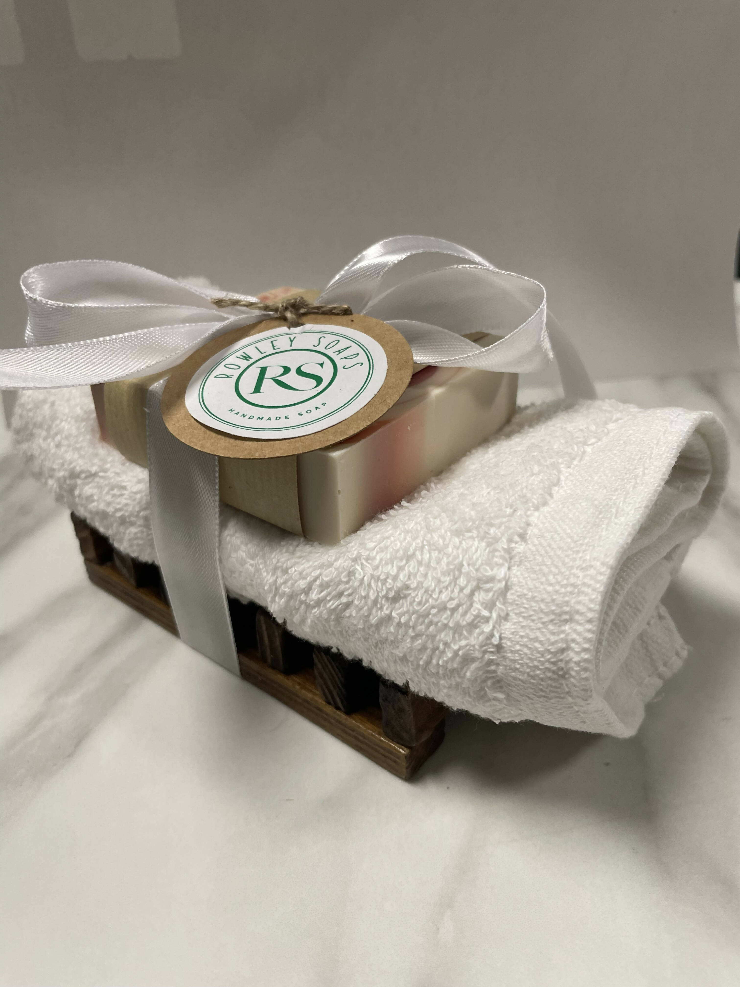 Raspberry Ripple Soap Gift Set | Art & Soul