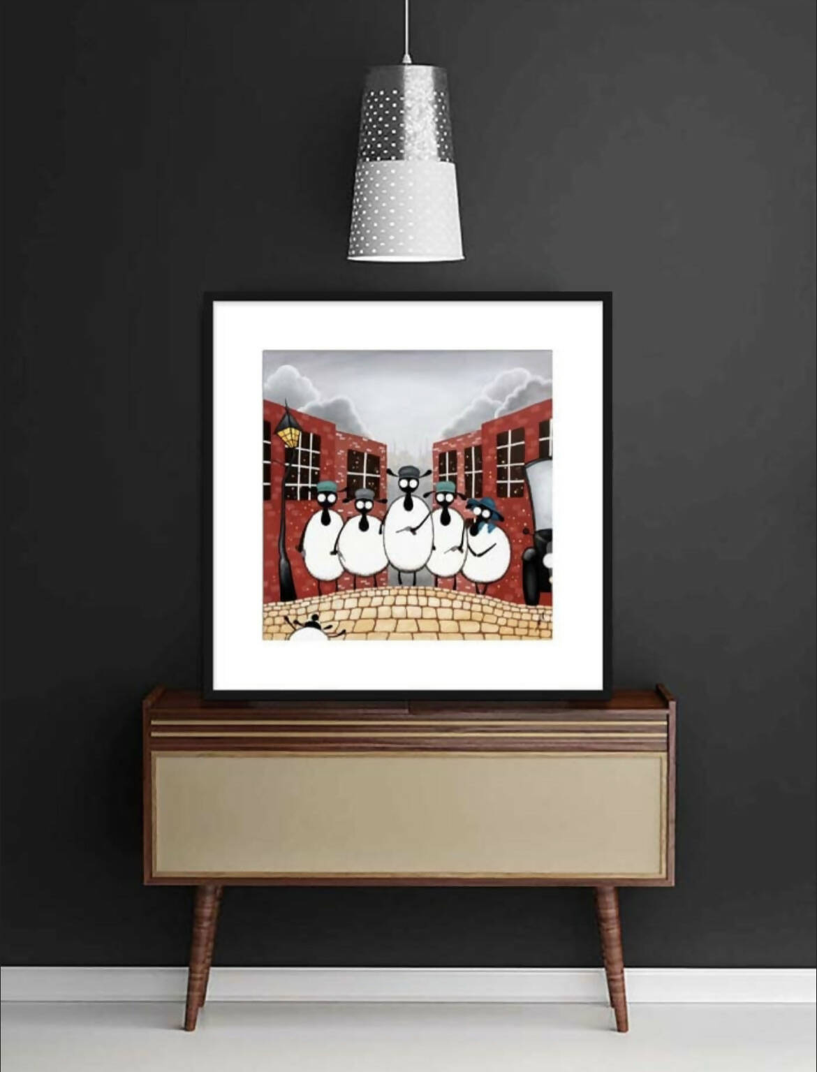 Bleaty Blinders Limited Edition Print | Quirky Art | Art & Soul