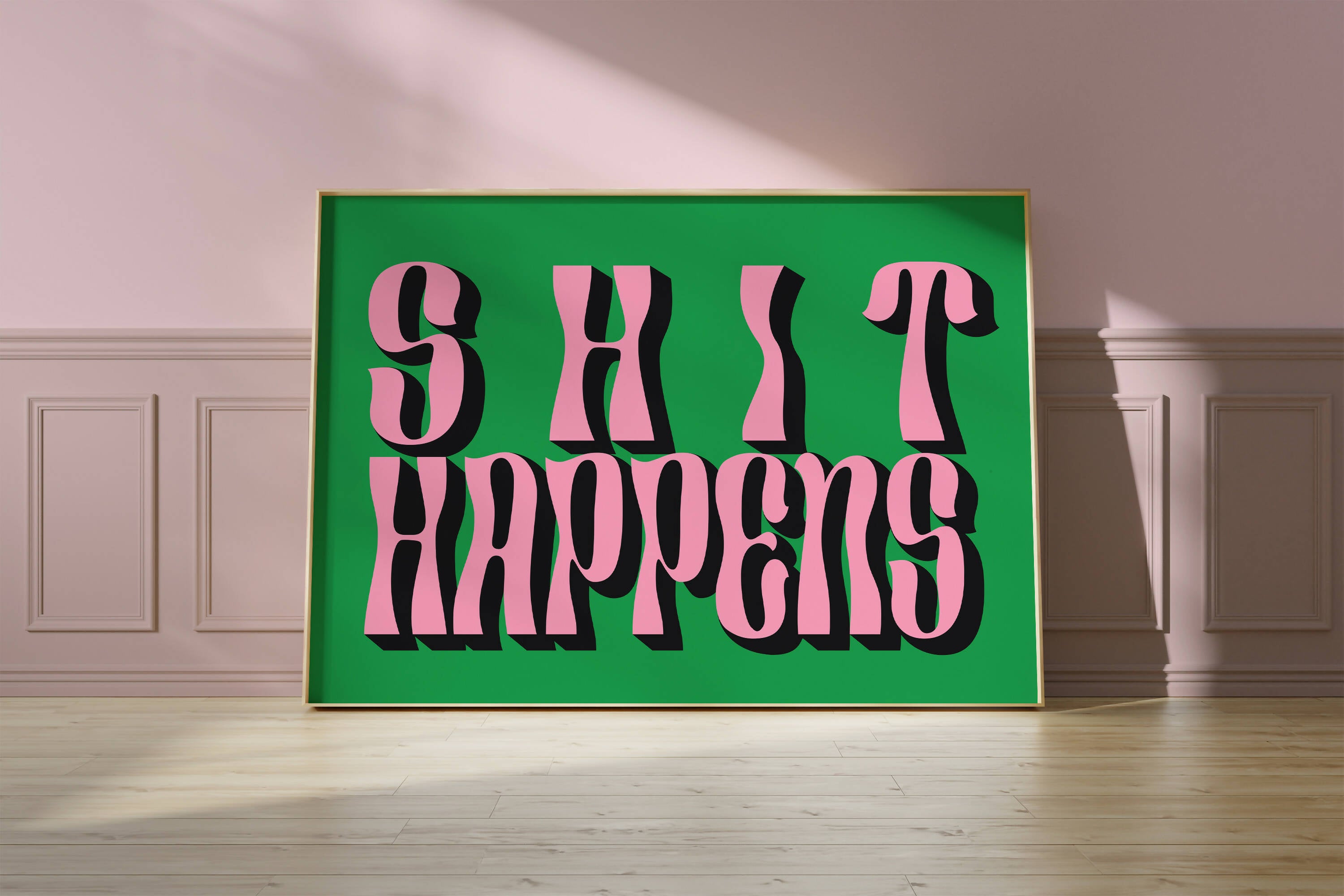 Shit Happens Print