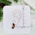 Koi Fish Mismatched Stud Earrings