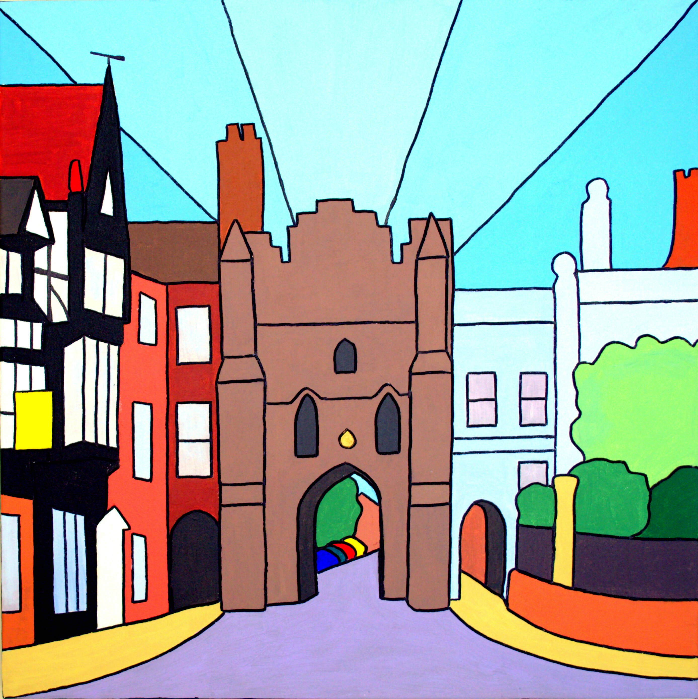 Framed, Mini - North Bar, Beverley