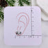 Dalmatian Dog Stud Earrings