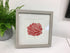 Rose Framed Lino Cut Print