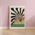 Tarot style print of popular music icon.
