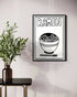 Ramen Print - Black & White