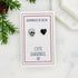 Cute Skull & Heart Mismatched Earrings | Art & Soul