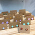 Dot Stud Polymer Clay Earrings: Small
