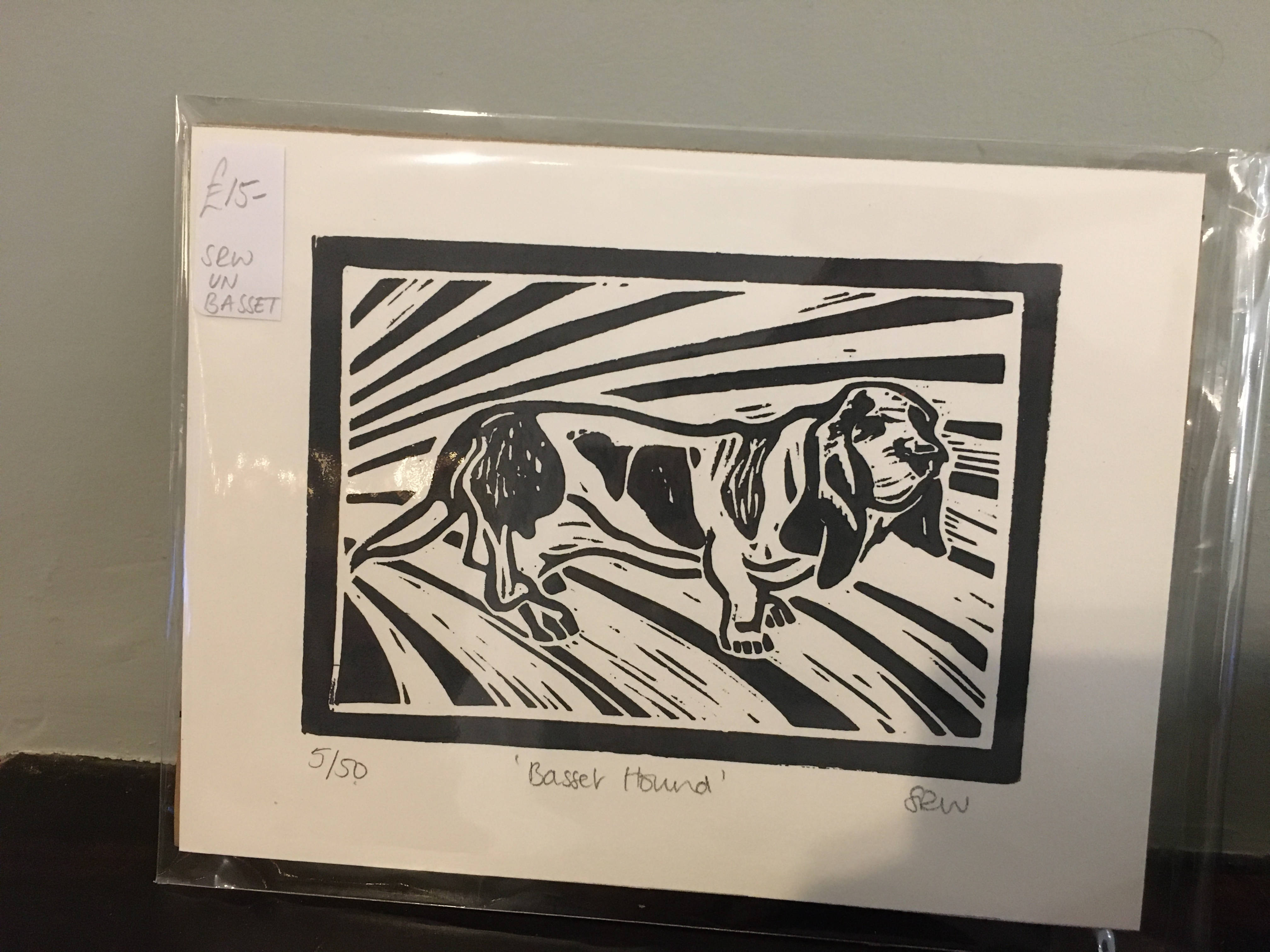 Unframed Limited Edition Lino Cut Prints - 2 - Assorted