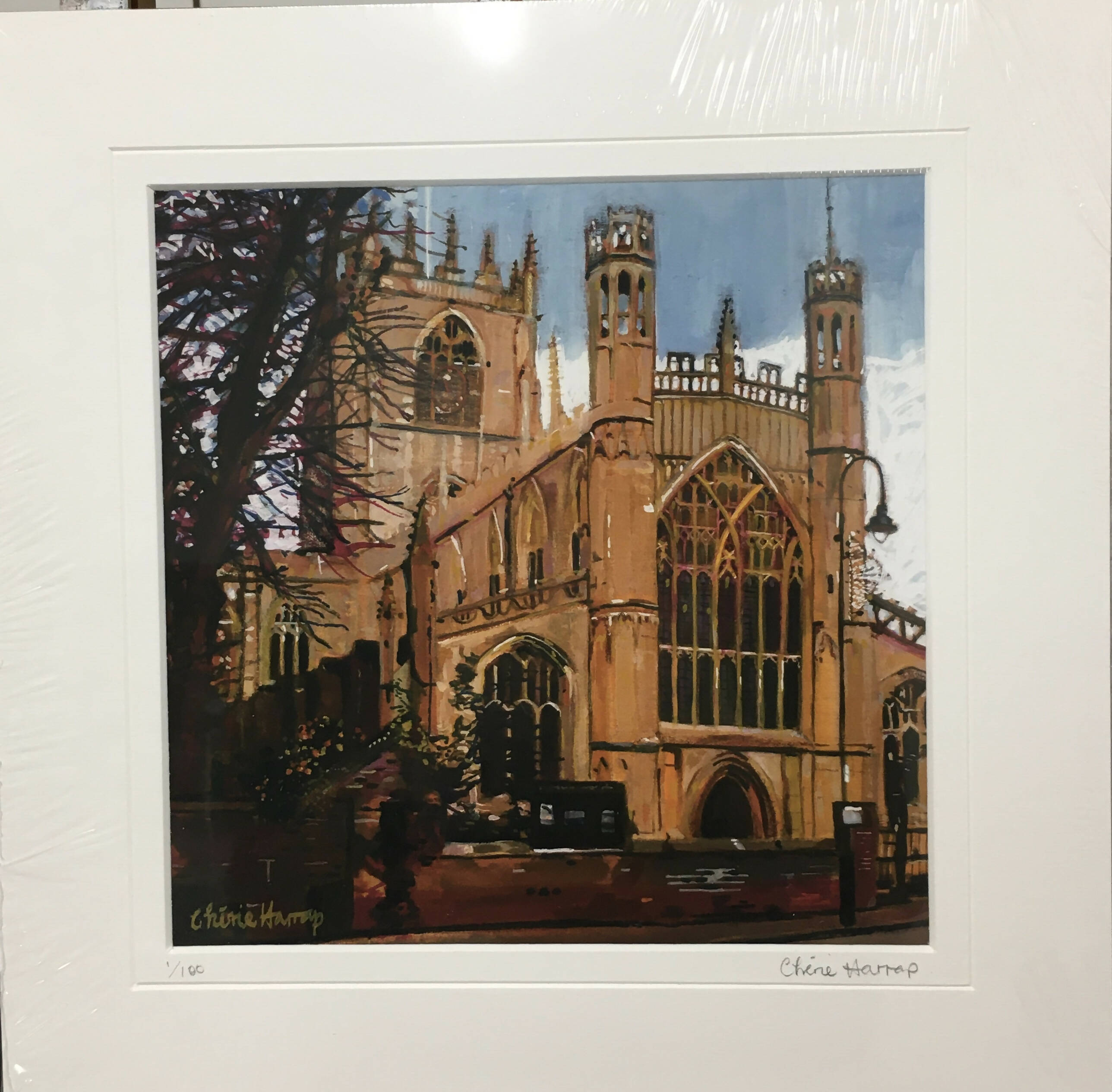 St Mary’s Church, Beverley - Giclée Print 12x12"