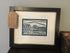Hornsea Beach Framed Lino Cut Print