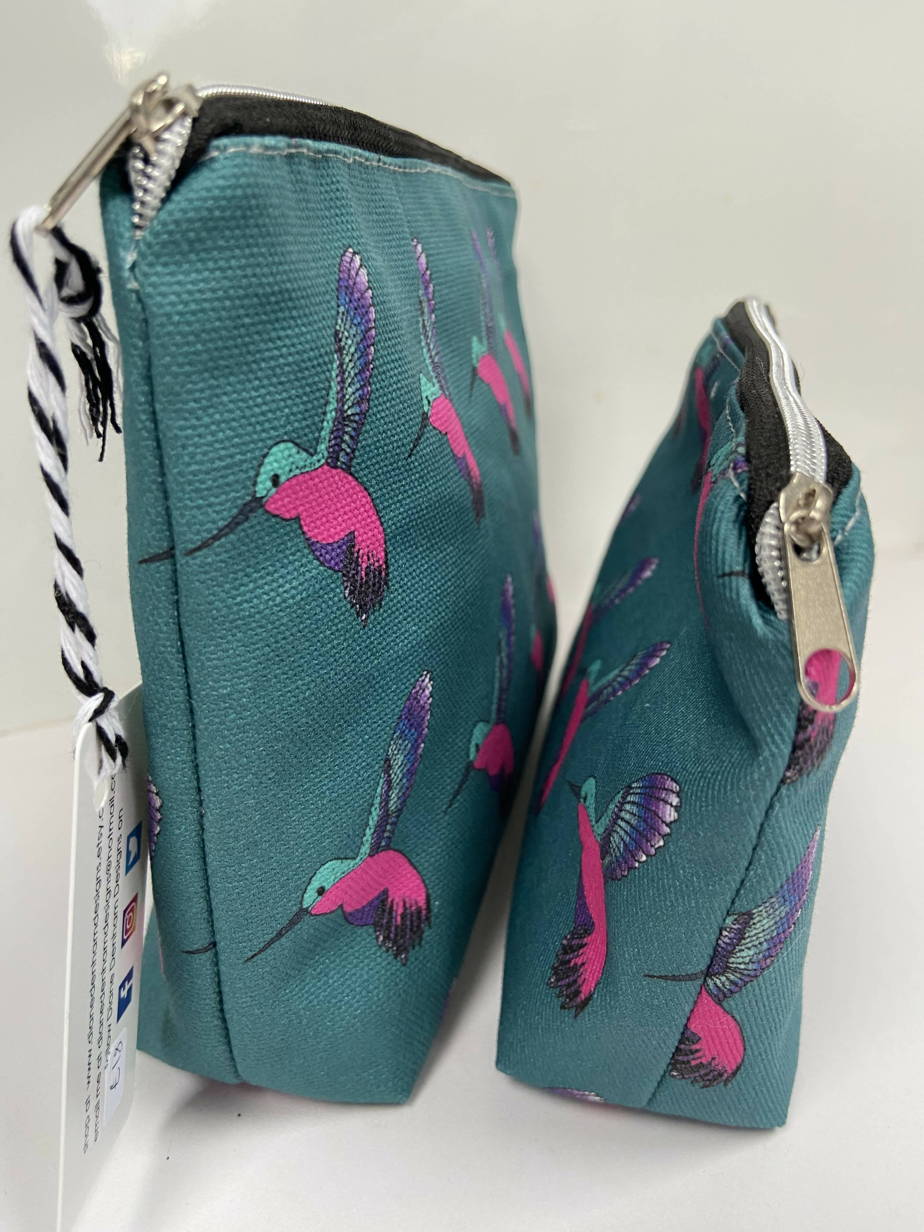 Original Designs - Hummingbird Make Up Bags
