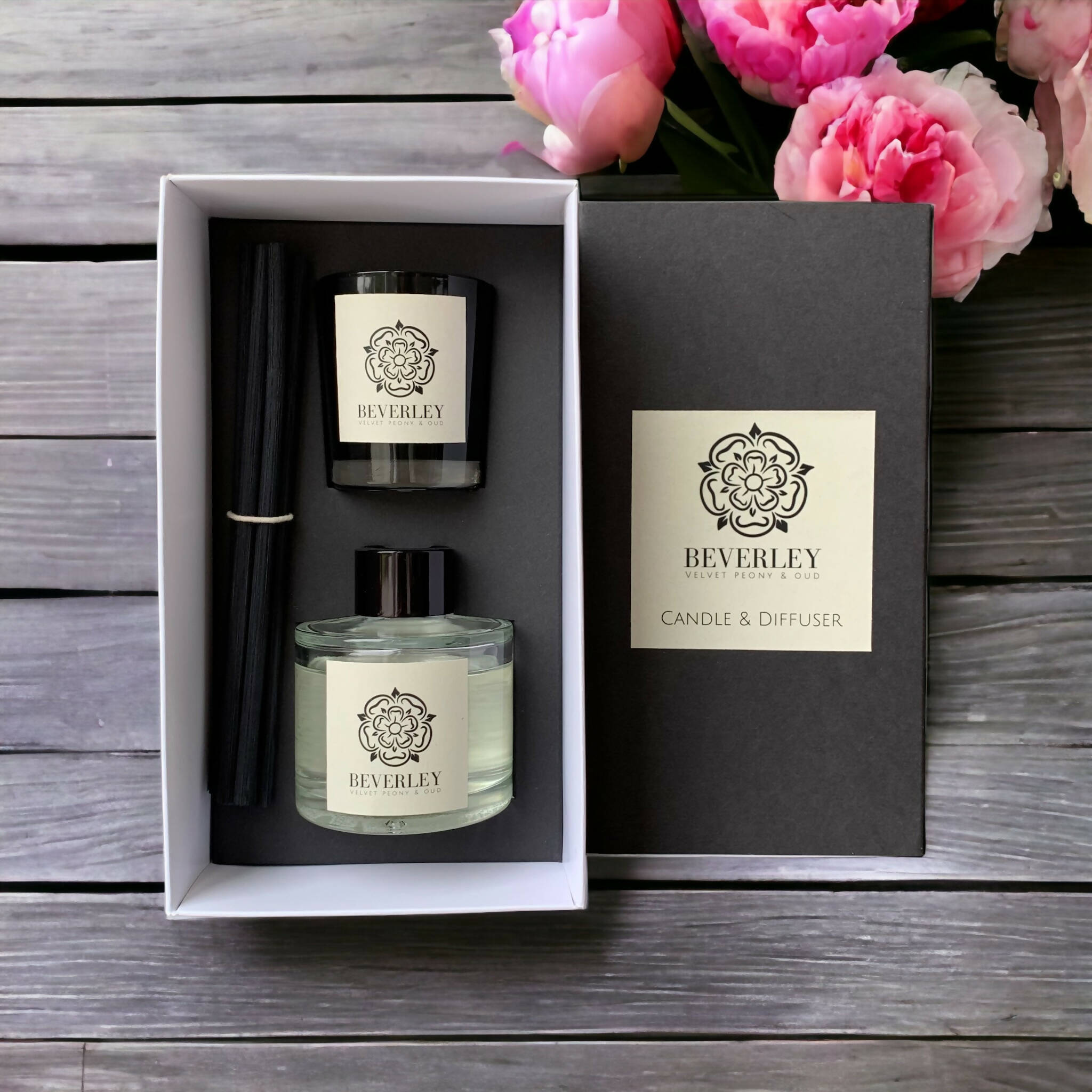 Beverley - Candle and Diffuser Gift Set - 75g, 100ml