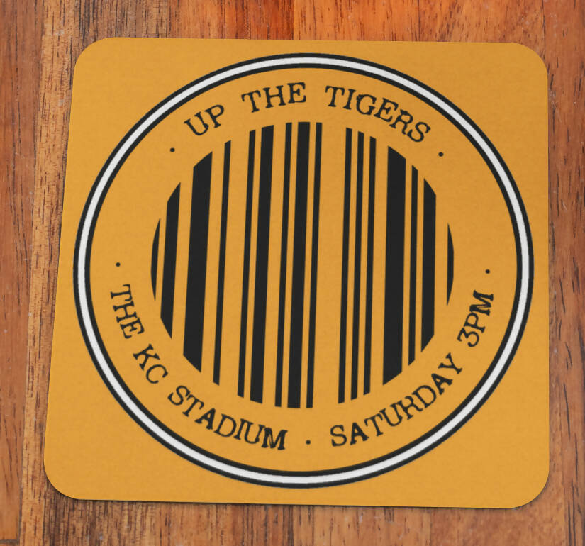 Hull City Mug & Coaster Set BARCODE Design