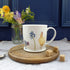 Hen and Forget Me Nots Bone China Mug
