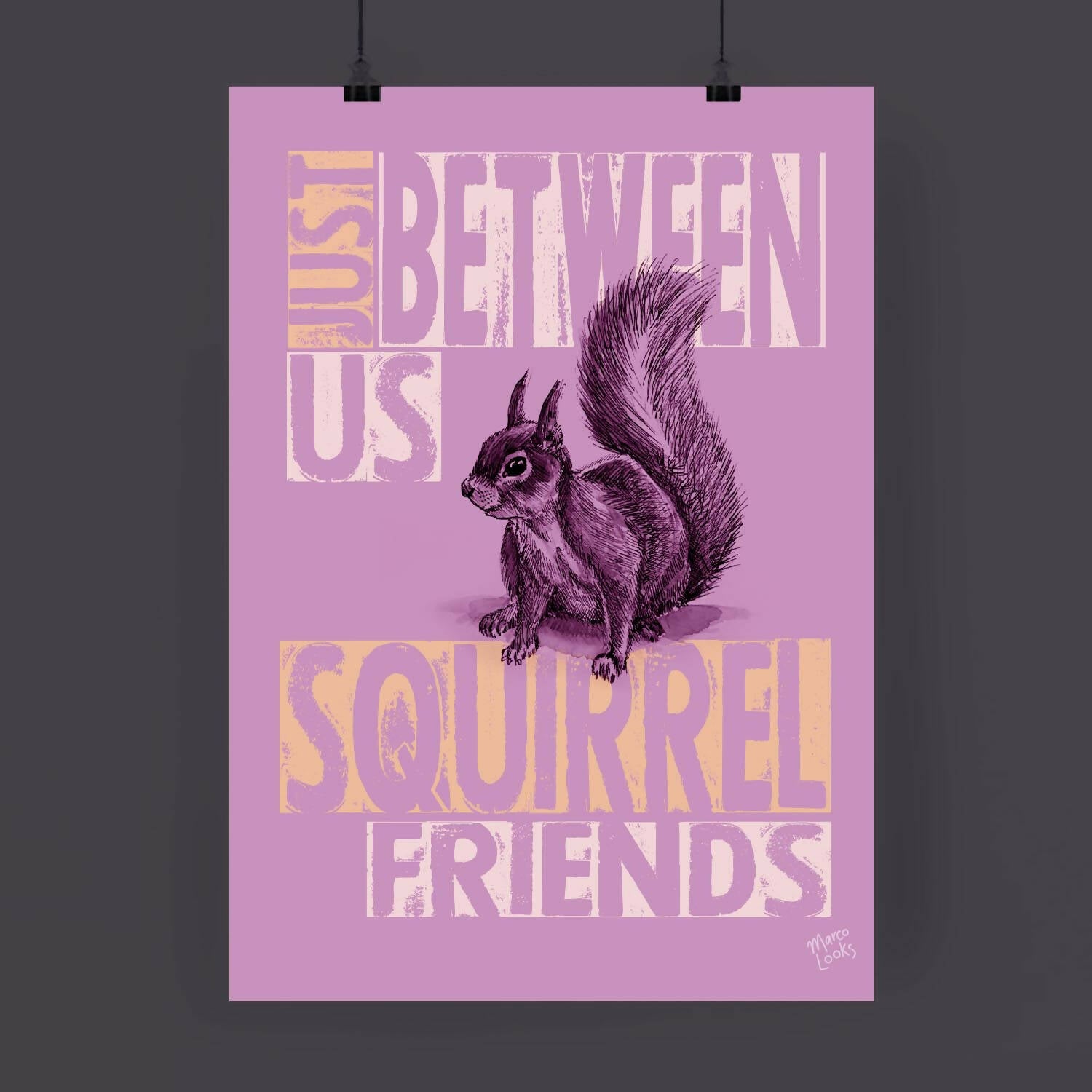 A4 Animal Pun Print