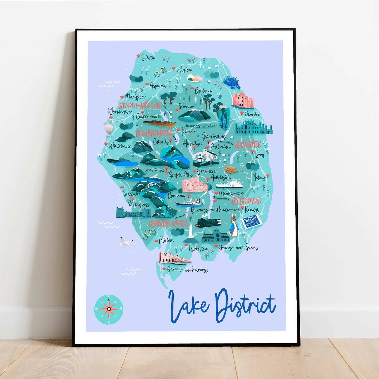 Lake District Art Print – Stunning Giclée Artwork | Art & Soul