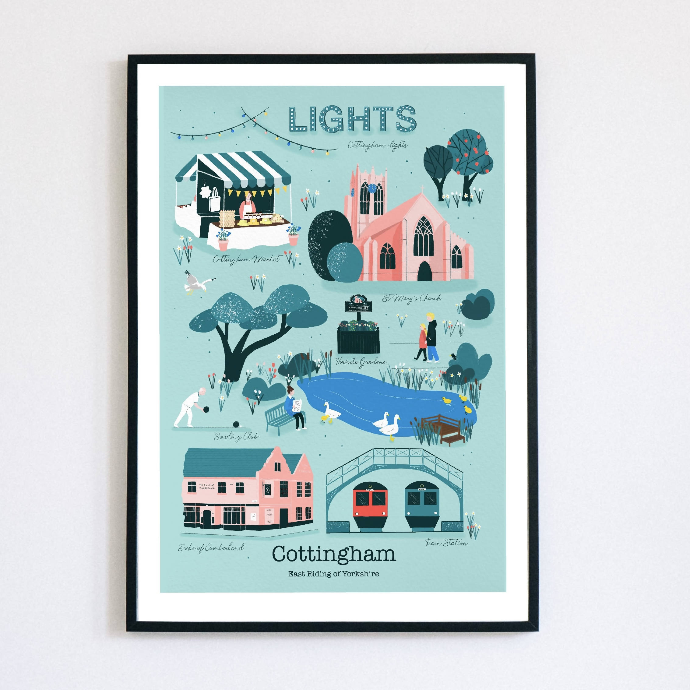 Light Cottingham Art Print – Elegant Giclée Artwork | Art & Soul