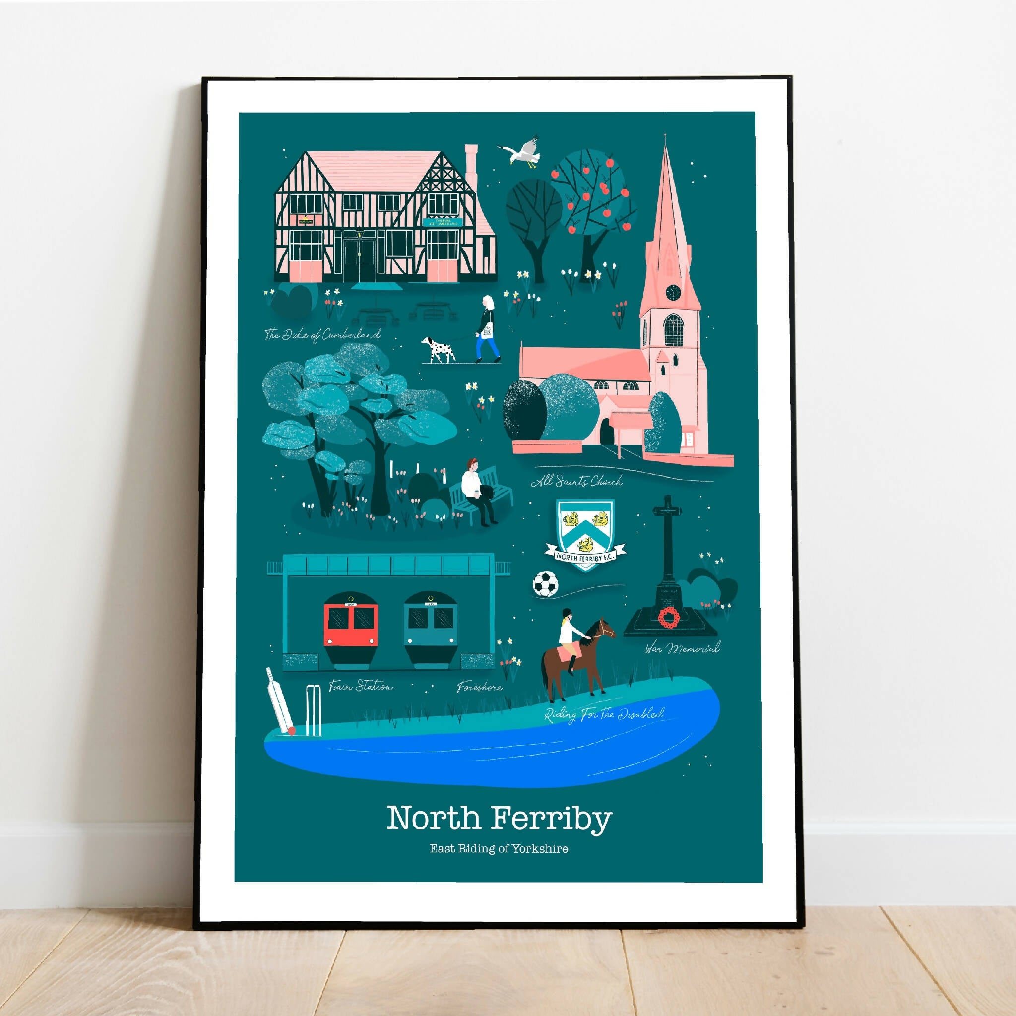 North Ferriby Art Print