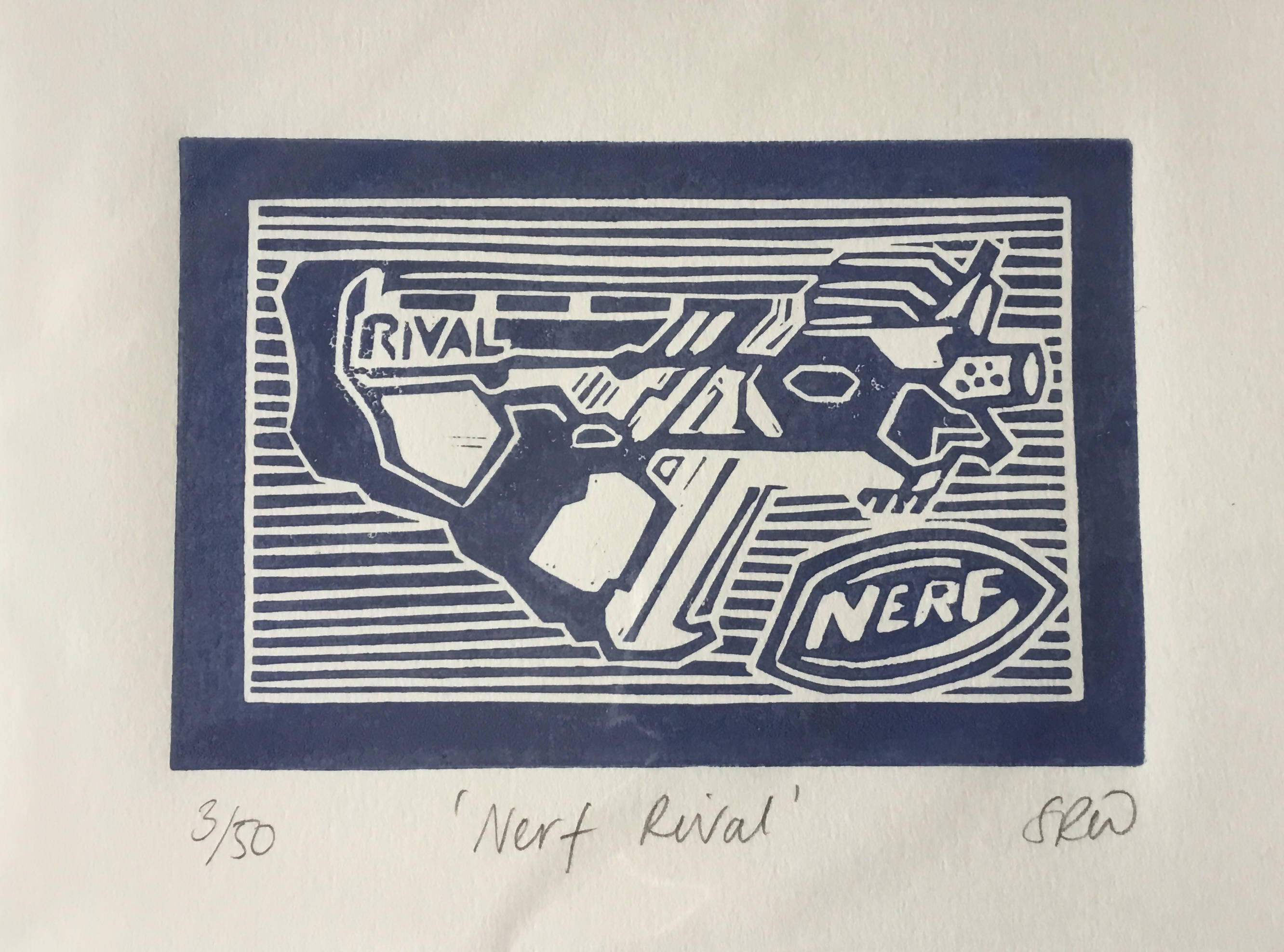 Unframed Limited Edition Lino Cut Prints - 2 - Assorted